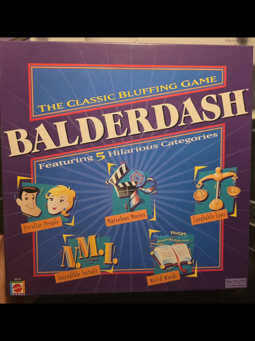 Mattel Balderdash Board Game